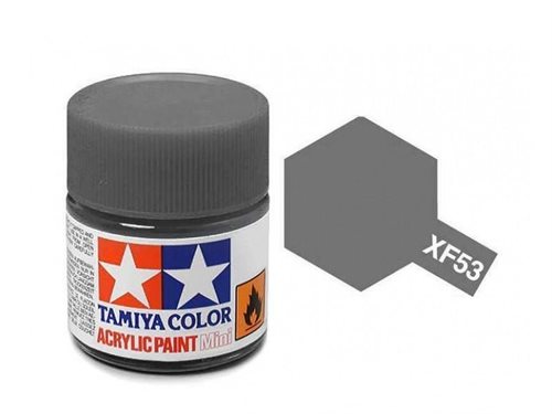 Tamiya 81753 Akryl maling, XF53, Neutral grey, 10 ml