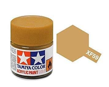 Tamiya 81759 Akryl maling, XF59, Desert yellow, 10 ml