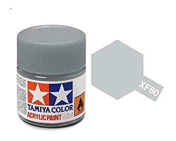 Tamiya 81780 Akryl maling, XF80, Royal light gray, 10 ml
