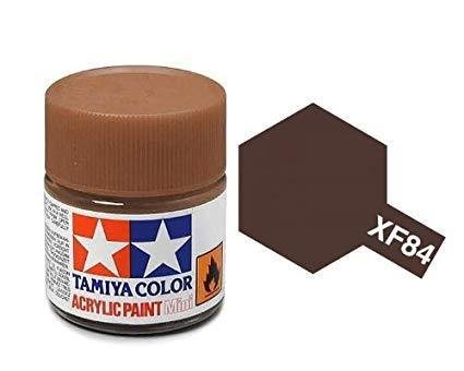 Tamiya 81784 Akryl maling, XF84, Dark iron, 10 ml