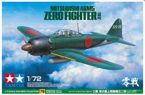 Tamiya 60779 Mitsubishi A6M5 Zero 1/72