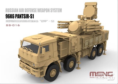Meng SS-016 Russian Air Defense Weapon System 96K6 Pantsir-S1 1/35