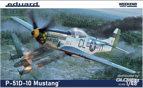 Eduard 84184 P-51D-10 Mustang Weekend edition 1/48