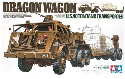 Tamiya 35230 U.S. 40 TON TANK TRANSPORTER - 1:35