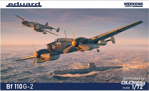 Eduard 7468 Bf 110G-2 Weekend edition in 1:72
