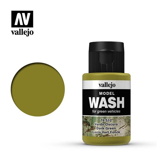 Vallejo 76512 Dark Green Wash 35ml