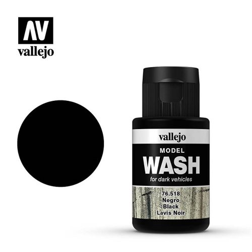 Vallejo 76518 Black Wash 35ml