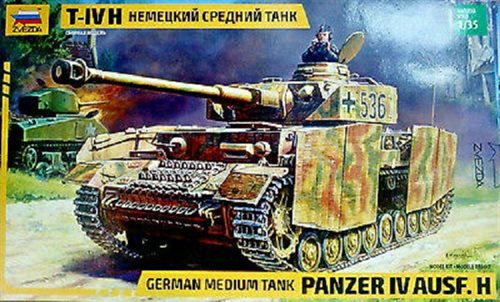 Zvezda Z3620 German Pz.Kpfw. IV Ausf. H - 1:35