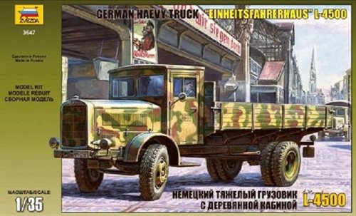 Zvezda Z3647 German Truck L4500 - 1:35