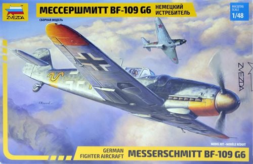 Zvezda Z4816 Messerschmitt Bf 109G-6 - 1:48