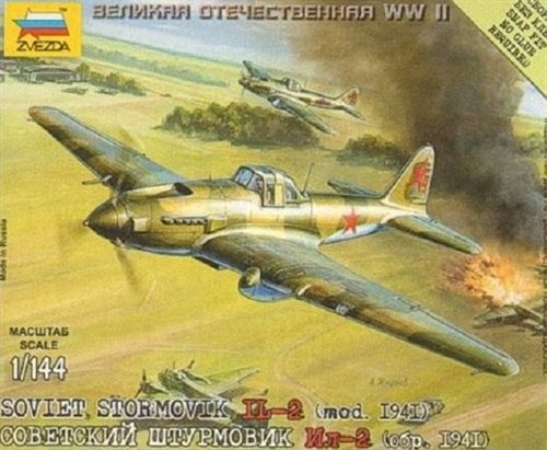 Zvezda Z6125 Ilyushin IL-2 Stormovik - 1:144