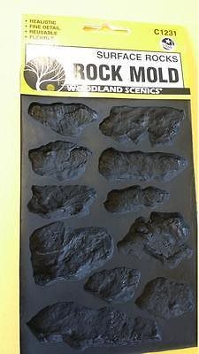 Woodland Scenics C1231 Rock Mold Gips støbeform