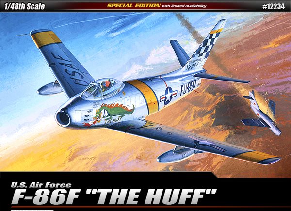 Academy 12234 F-86FThe Huff LE 1/48