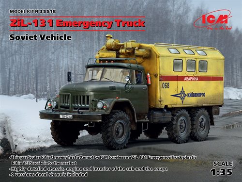 ICM 35518  Zil-131 Sovjettisk ambulance 1/35