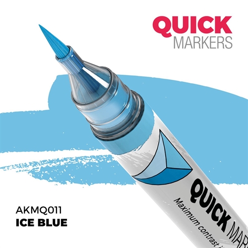 AKMQ011 Ice Blue - Quick Marker