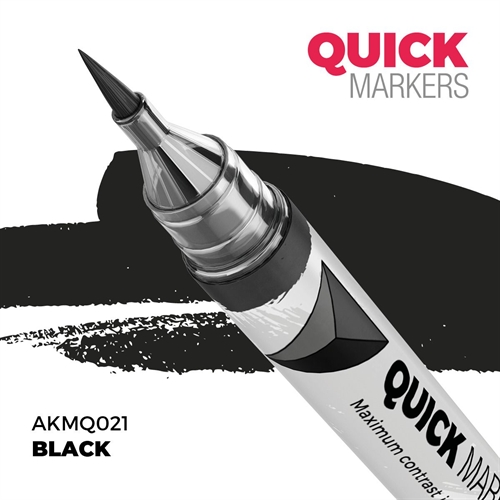 AKMQ021 Black - Quick Marker