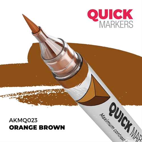 AKMQ023 Orange Brown - Quick Marker
