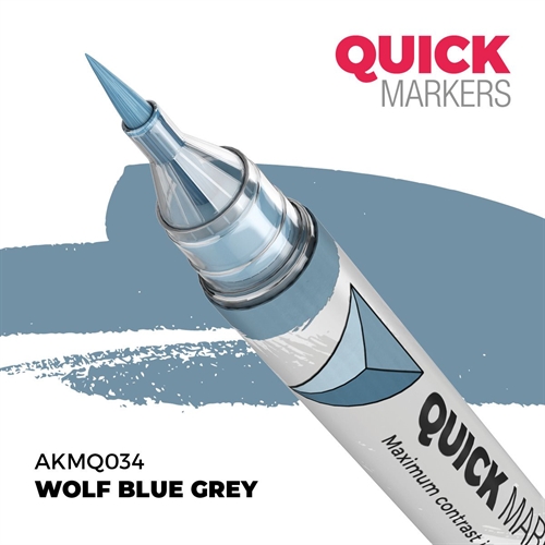 AKMQ034 Wolf Blue Grey - Quick Marker