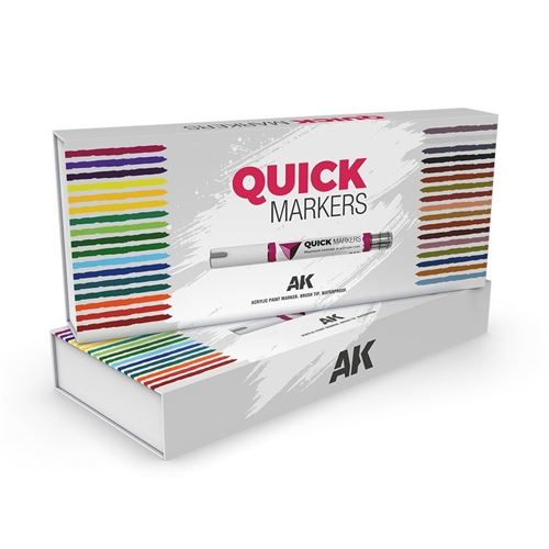 AKMQ150 Special Box Full Range Quick Markers 34 Units AK Interactive