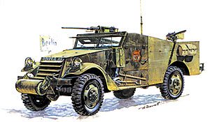 Zvezda 3519 M3 Armoured Scout Car 1/35