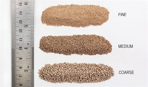 Woodland Scenics B80 Ballast, Mellem, Sandfarvet
