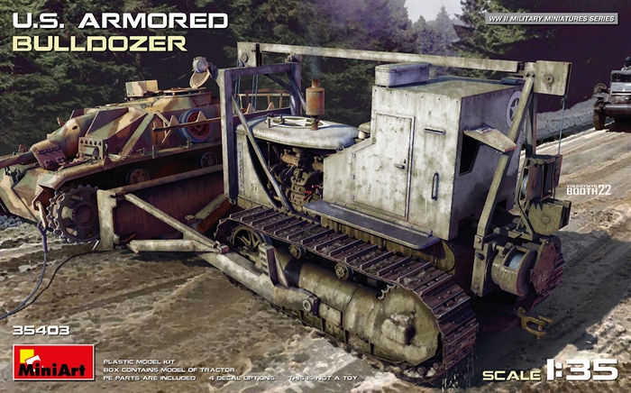 MiniArt 35403 US armeret bulldozer 1/35