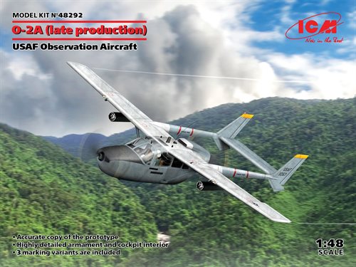 ICM 48292 O-2A late production USAF observationsfly 1/48
