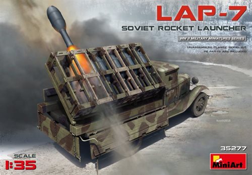 MiniArt 35277 SOVIET ROCKET LAUNCHER LAP-7 1/35
