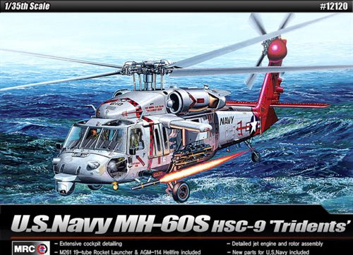Academy 12120 USN MH-60S HSC-9 Trouble shooter 1/35 