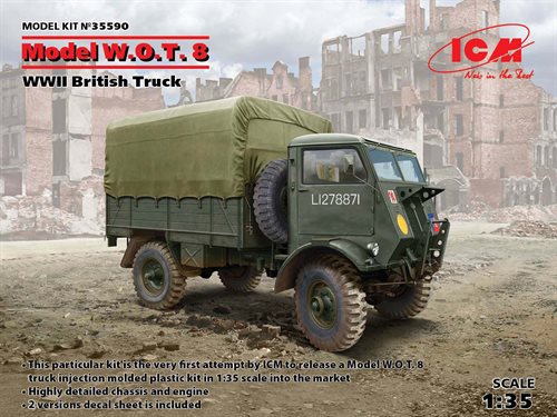 ICM 35590 Model WOT 8 WWII British truck 1/35