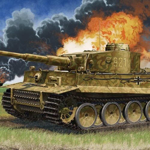Academy 13509 Tiger 1 Early Operation citadel 1/35