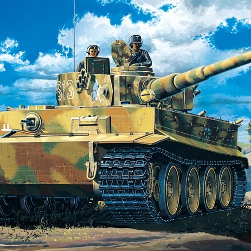 Academy 13239 Tiger 1 - tidlig version 1/35