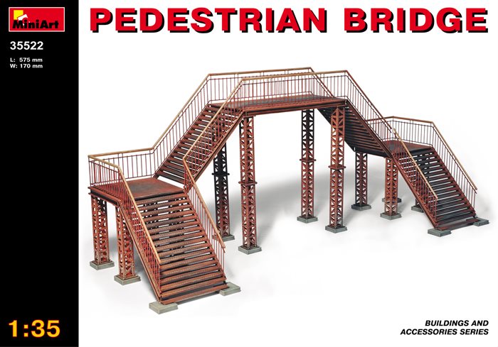 MiniArt 35522 PEDESTRIAN BRIDGE 1/35