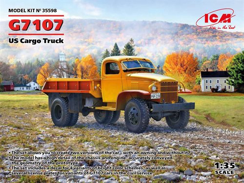 ICM 35598 G7101, US Cargo Truck 1/35