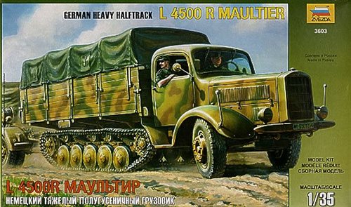 Zvezda 3603 Maultier 4,5t Truck 1/35