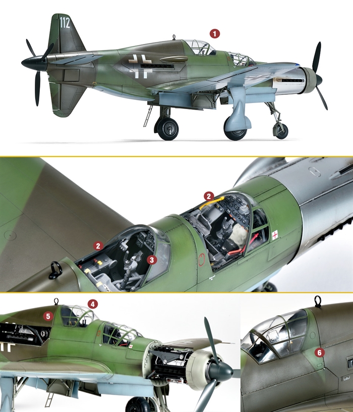 Zoukei Mura  SWS12 Do 335 A-12 Pfeil 1/32
