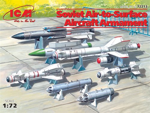 ICM 72213 Sovjetisk Air to surface aircraft armament 1/72