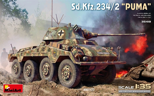 MiniArt 35419 Sd. KFZ 234/2 Puma 1/35