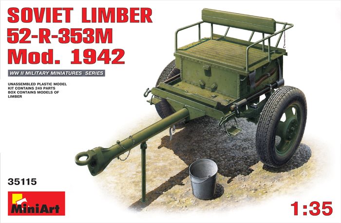 MiniArt 35115 Soviet Limber 52-R-353M Mod 1942 1/35