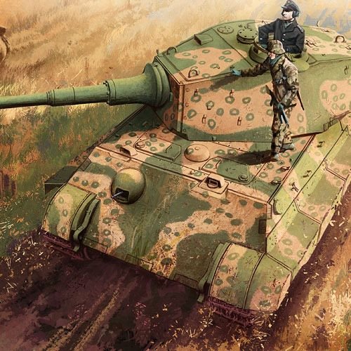 Academy 13229 Kingtiger Last Production 1/35