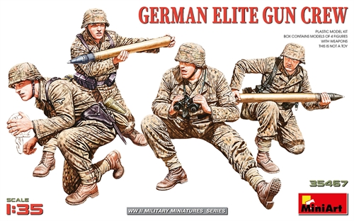 MiniArt 35467 MiniArt GERMAN ELITE GUN CREW 1/35
