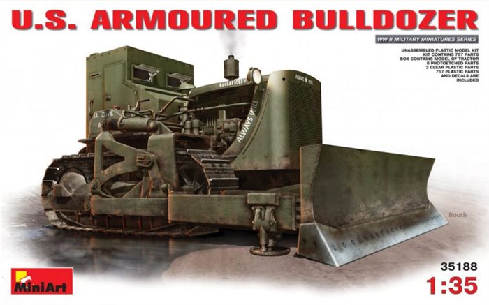 MiniArt 35188 U.S. ARMOURED BULLDOZER 1/35 