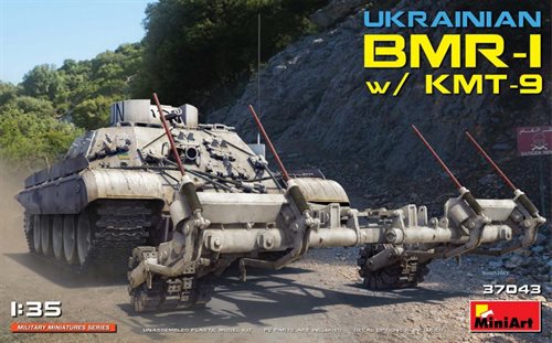 MiniArt 37043 BMR-1 kampvogn med /KMT-9