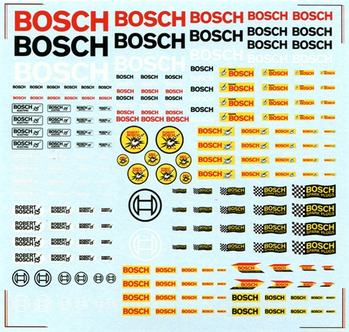 DMC Decals SP-008 Bosch 1/24 - 1/32 - 1/43