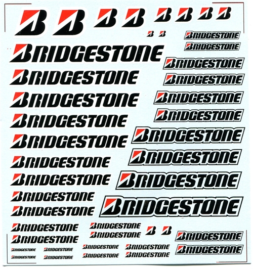 DMC Decals SP-015 Bridgestone 1/24 - 1/32 - 1/43