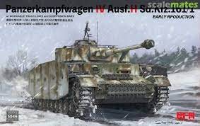 RYEFIELD MODEL 5046 Sd.Kfz.161/1 Panzerkampfwagen IV Ausf. H - Scale Model Kit 1/35