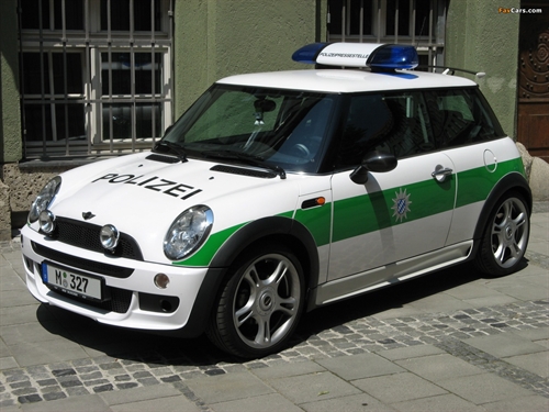 DMC Decals 43-007 New Mini Cooper Polizei