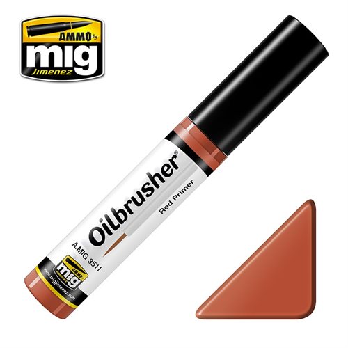 Ammo by MIG 3511 Oilbrusher RED PRIMER