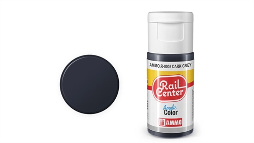 Ammo R0005 Mørkegrå, mat, 20 ml