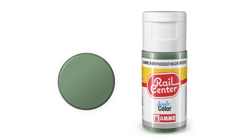 Ammo R0019 Personvogn-grøn, mat, 20 ml